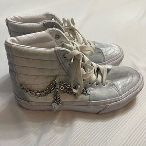 Vans Light Blue High Top Sk8-Hi Platform Sneakers Shoes Women’s Size 7 Men’s 5.5